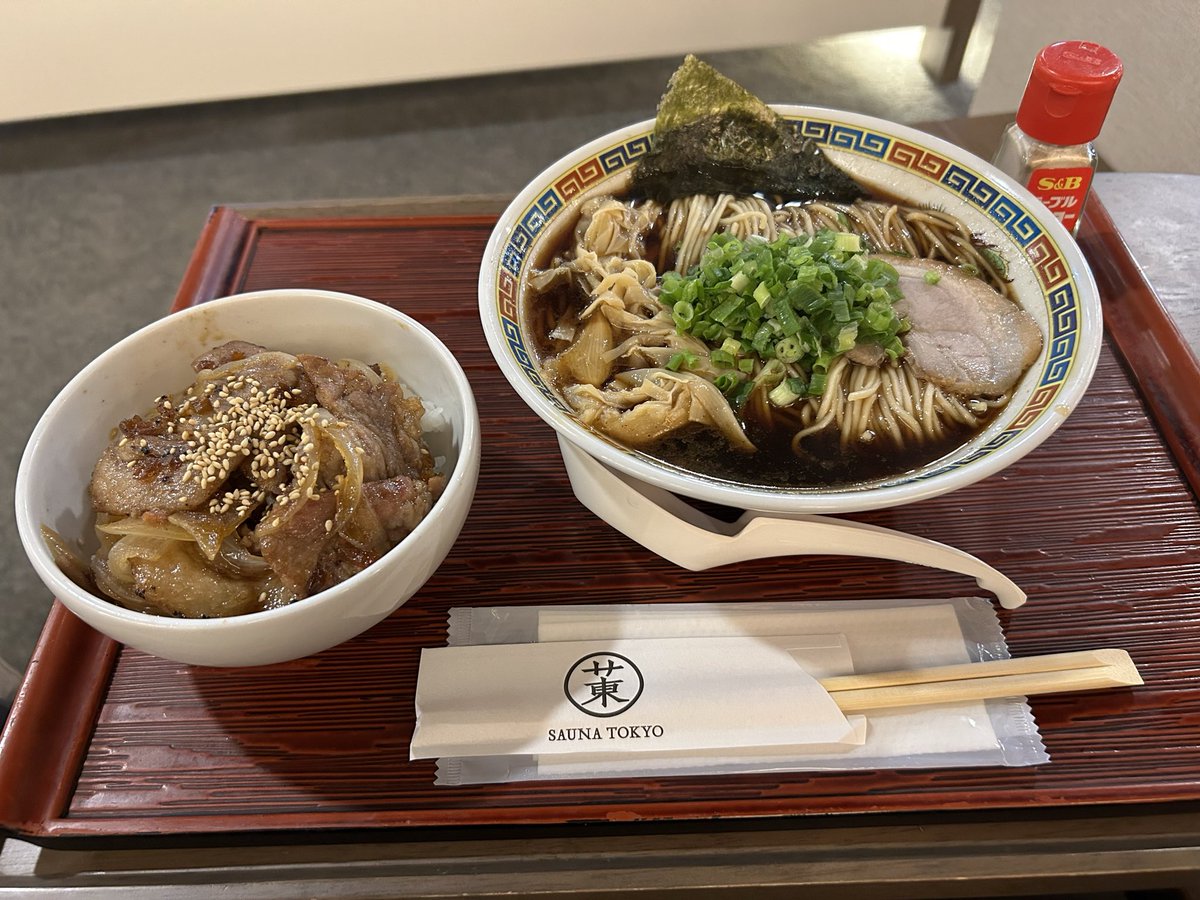 8910ONES's tweet image. サウナ東京
行って来ましたー
時間が足らんですねー
許されるなら4時間で入りたかったけど次の現場へー
また来ます〜
飯もうまうまでした！
あと友達と来るのオススメかも！
私は1人寂しくソロ活です。

#サウナ　#ベストサウナハット #NELJAS #サウナ東京　#サウォッチ2