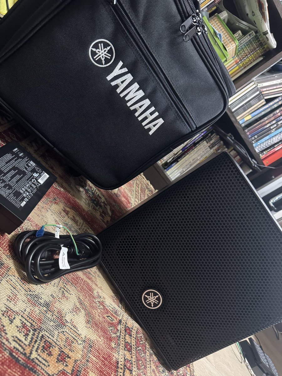 takoyakiguitar's tweet photo. Our new gear...
良いサイズ感🙂
テンション上がります!
#yamaha #stagepas https://t.co/qbPVF2ezw0