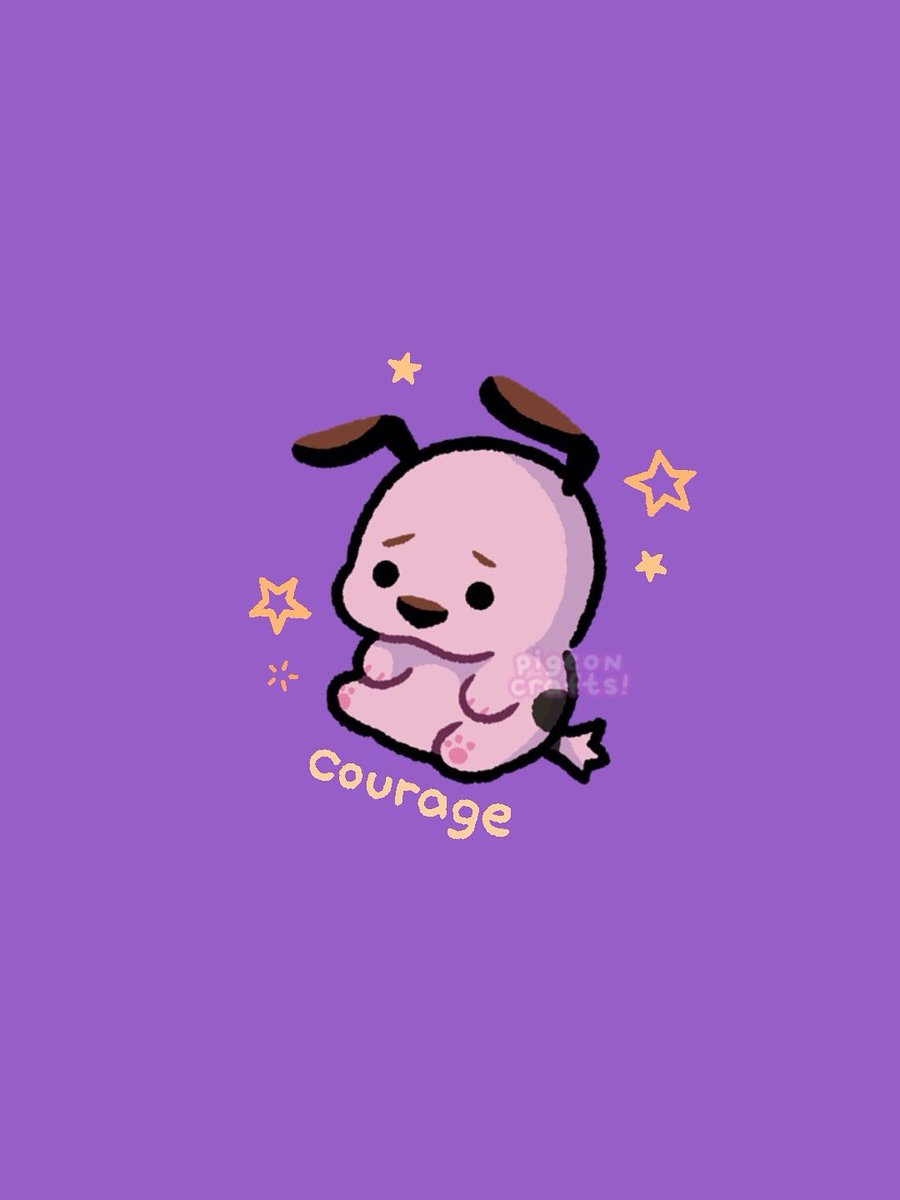 courage the cowardly dog🥺