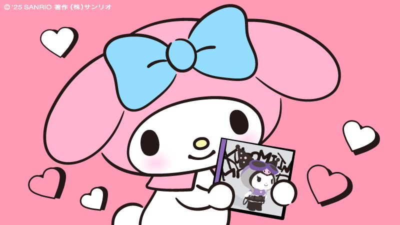 Melody_Mariland's tweet image. わ～い♡　クロミちゃんから　いーぴー　もらっちゃった♡
lnky.jp/YEI0nXf

#artist_KUROMI