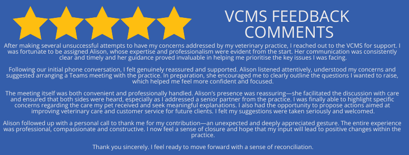 VetMediation's tweet image. #nationalreviewday #positivefeedback #thankyou