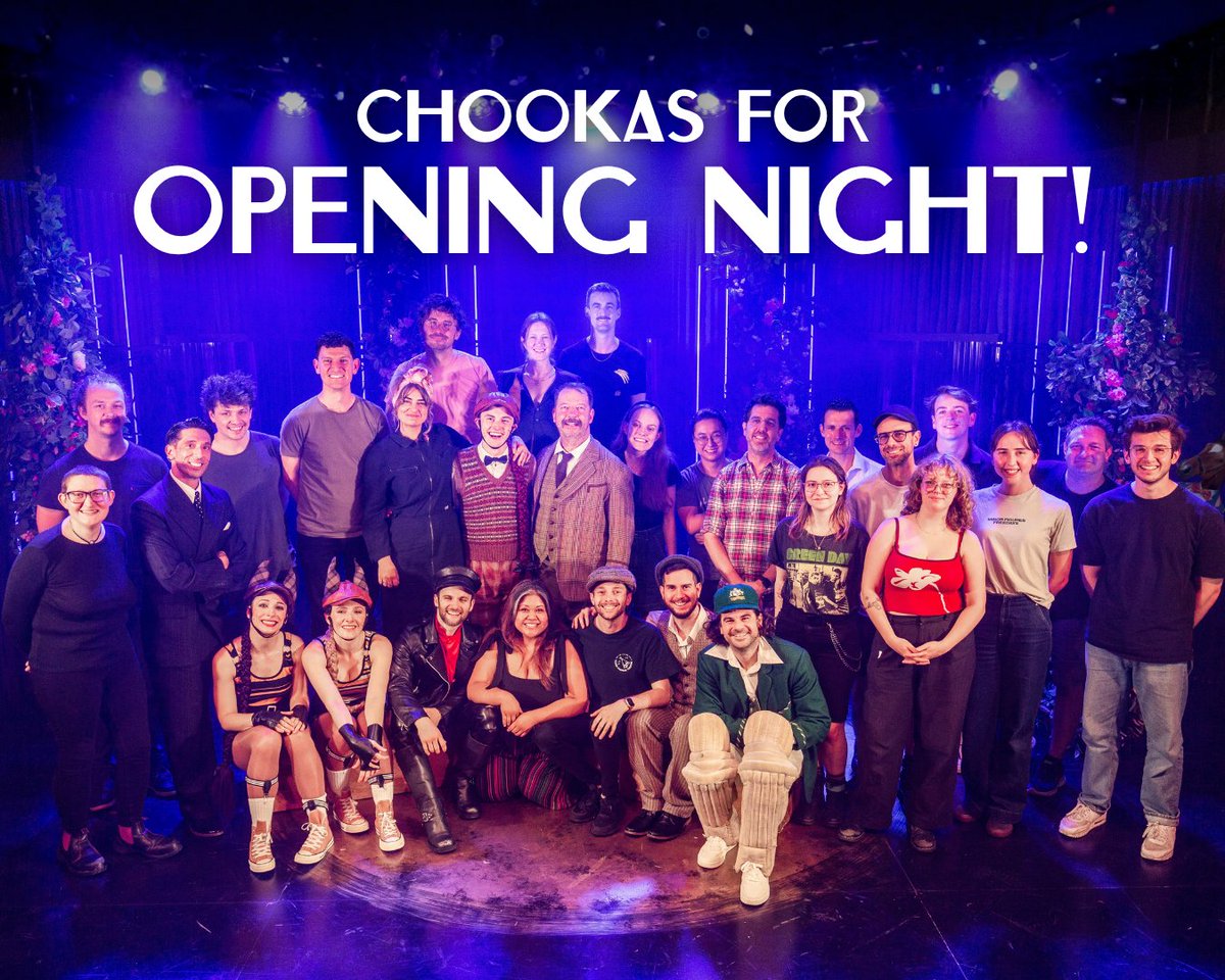 AND THEY’RE OFF! 🐎✨ It’s opening night of Phar Lap: The Electro-Swing Musical!

Huge love and chookas to the phenomenal cast, creatives and crew who’ve brought this world-premiere to life. It’s pure, unbridled joy from start to finish 💙