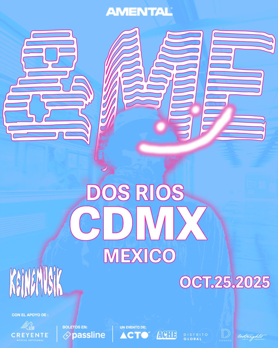 BEATOFICIAL's tweet photo. &amp;Me llega a la CDMX… y ya estamos listo para vivirlo 🔥
¿Te vemos ahí? 👀 
#Keinemusik #AndMe #RaveCDMX #BeatDigitalMX https://t.co/PbIqOlftXr
