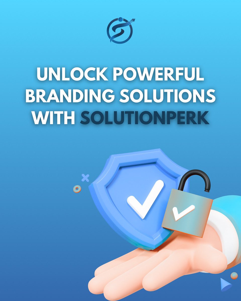solutionperk's tweet image. Unlock powerful branding solutions with SolutionPerk — where creativity meets strategy to bring your vision to life.
#Branding #Marketing #SolutionPerk
