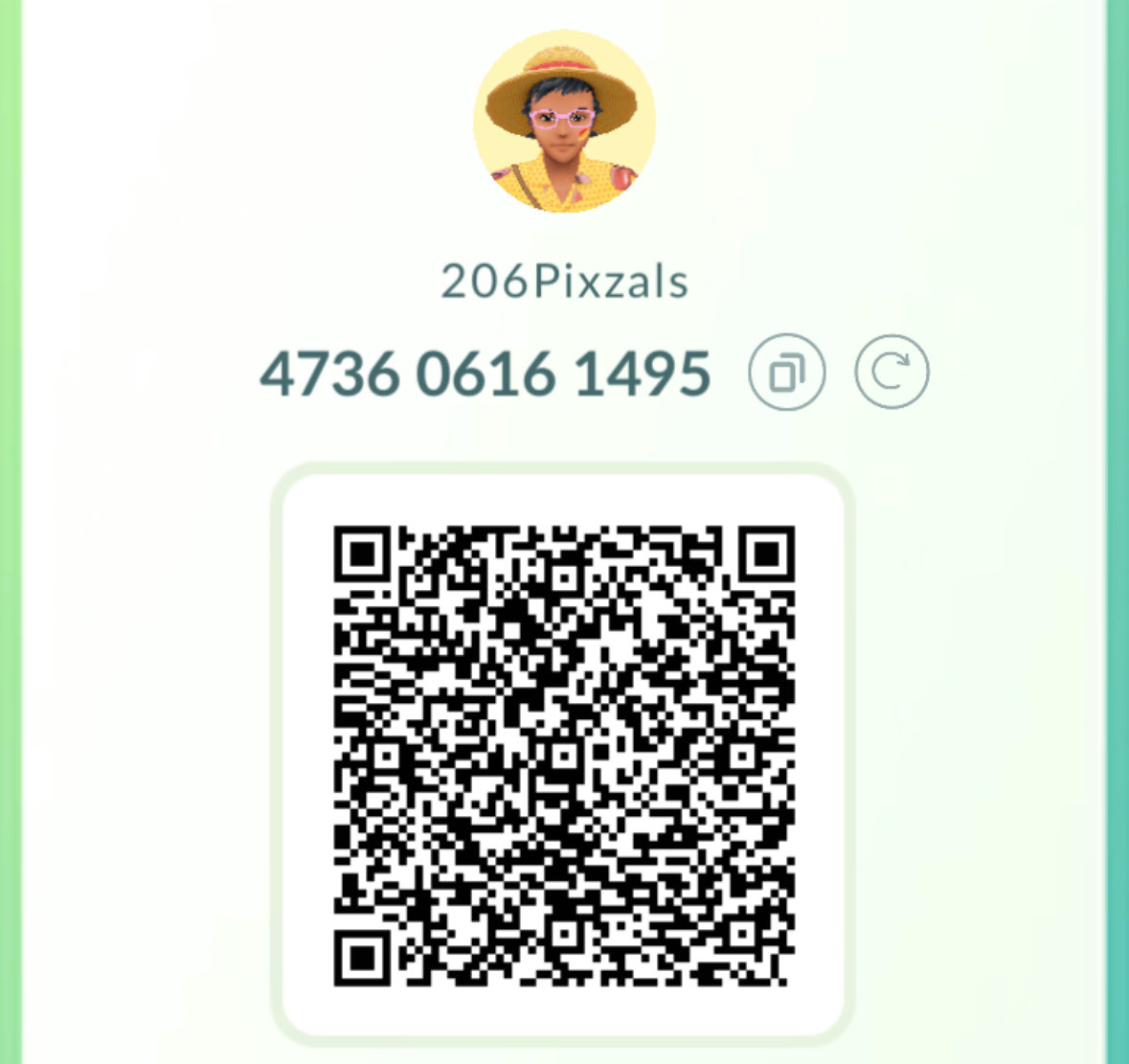 pixzals's tweet image. ‼️looking to add more people to open my gifts with the send 500 task coming soon ‼️

- don’t care about egg xp, whenever good for you

4736 0616 1495

thanks 
#pokemongo #PokemonGoFriendCodes #PokemonGOfriendscode
