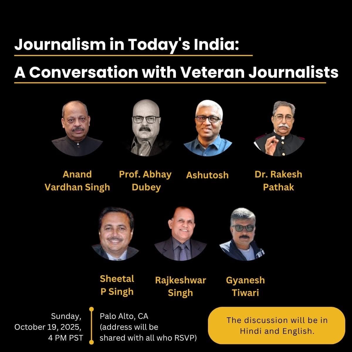 MrSinha_'s tweet image. None of them are associated with any major media house yet they’re organizing events across USA.
Getting a US visa isn’t easy, and such events require strong funding yet they’re there for weeks, holding multiple sessions.
You can easily guess what their real agenda is and who’s…