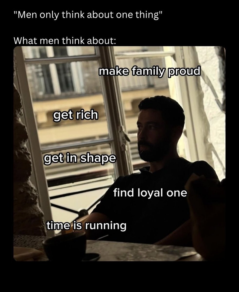 Only a man can understand.