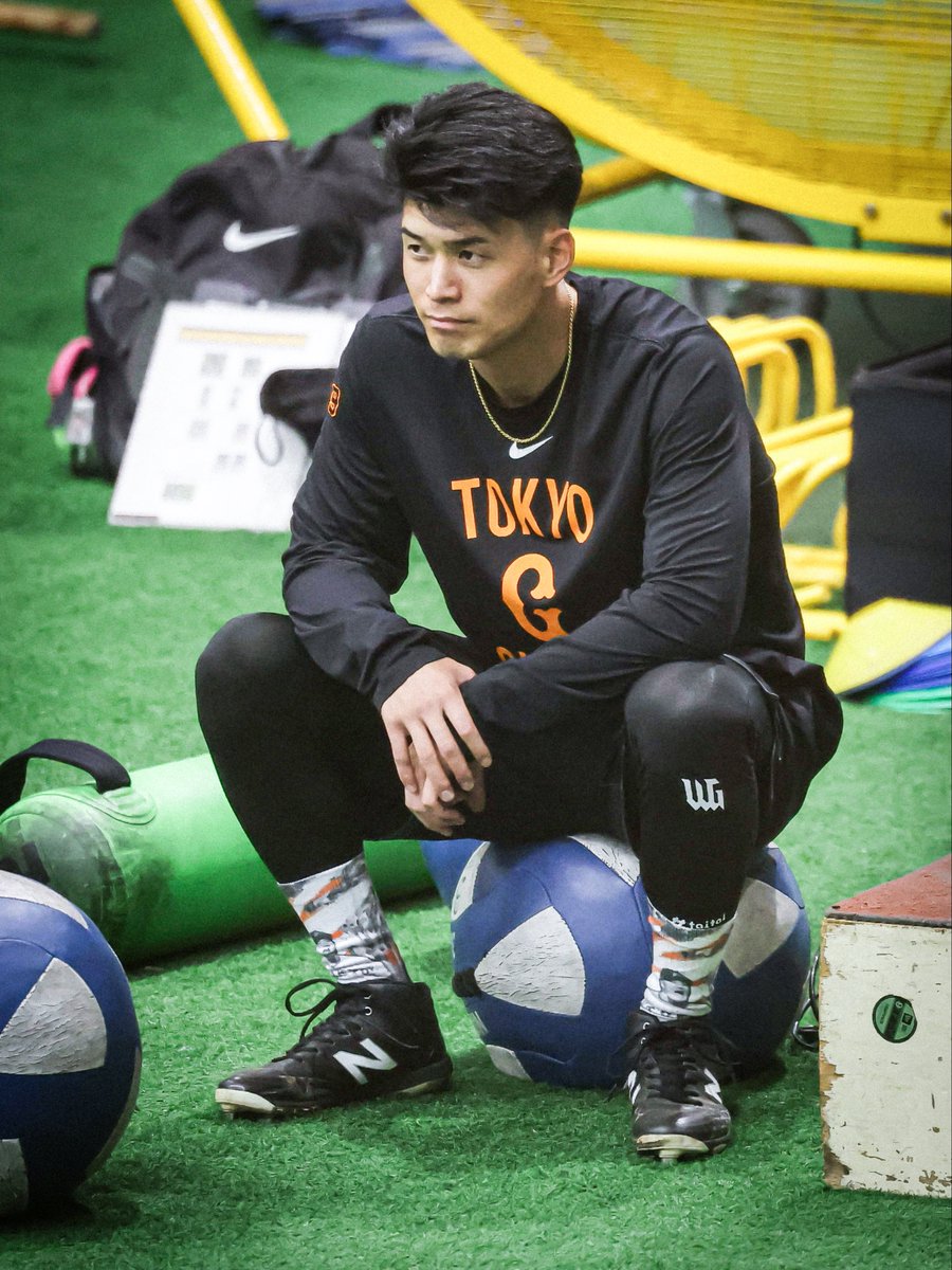 #巨人
10/22
#若林楽人 💪🏻
#田中将大 (🧦)
