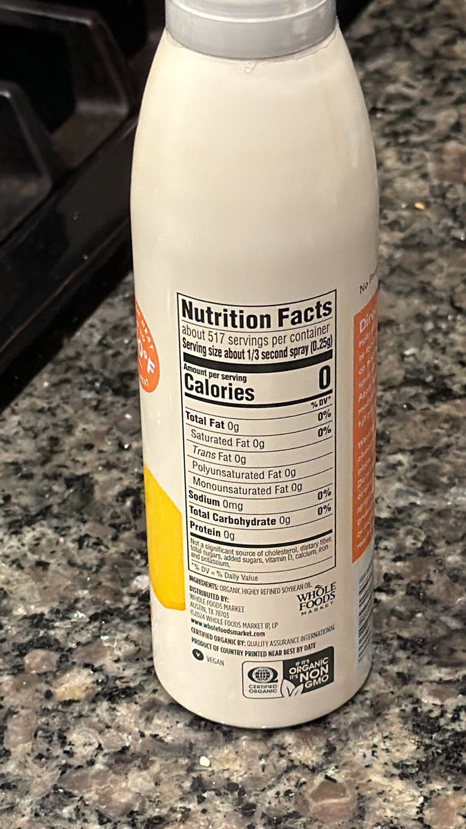 As servings per container approaches infinity, everything is zero calorie

Consider obesity in America solved.