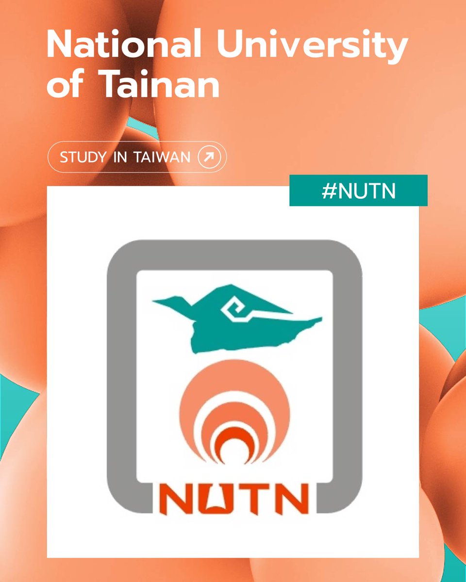 University｜National University of Tainan, NUTN

❝ NUTN actively invests in teaching experimentation and innovation, creating a positive learning environment, expanding diverse learning channels. ❞

#StudyinTaiwan