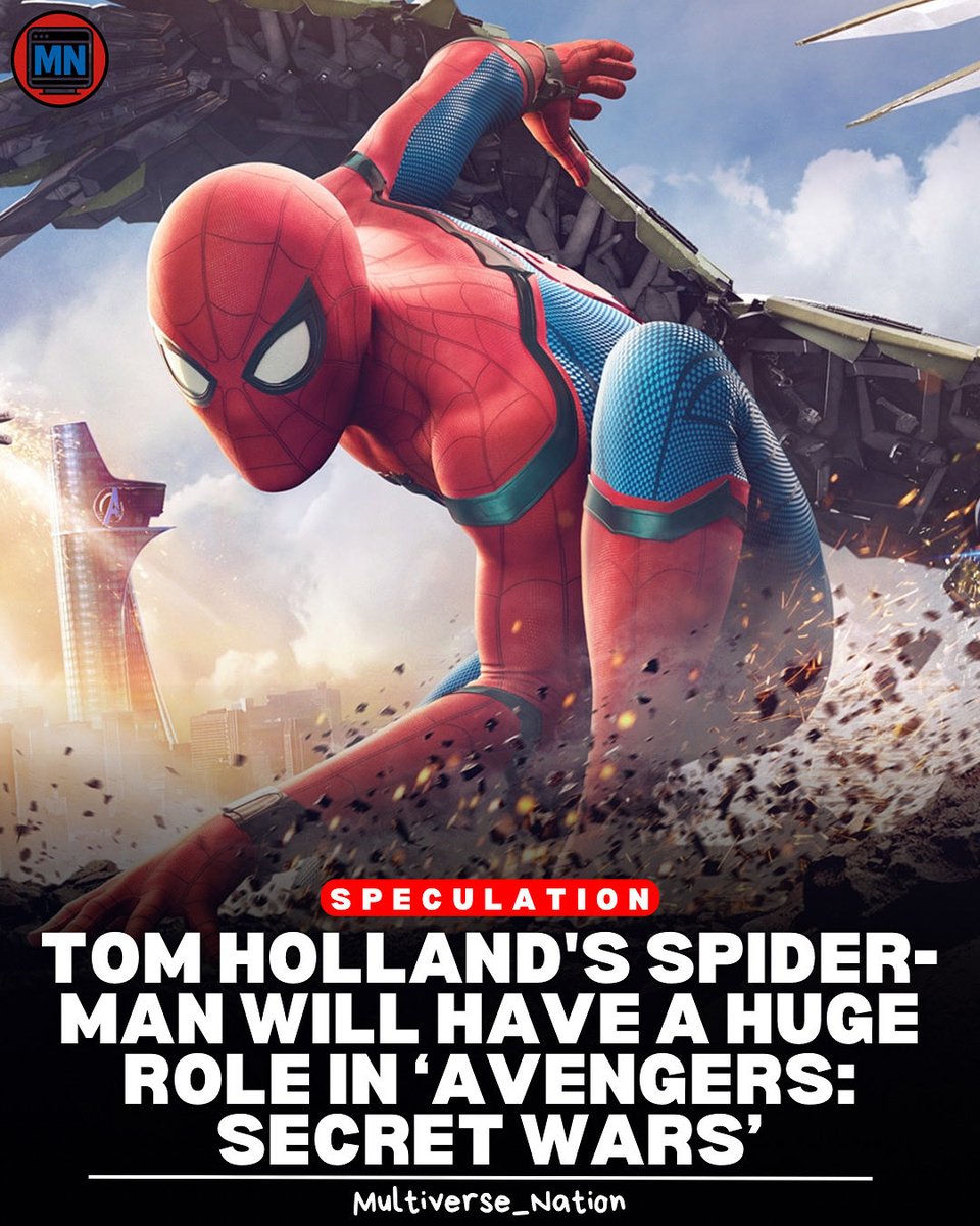 MultiversNation's tweet image. 🚨 TOM HOLLAND'S SPIDER-MAN WILL HAVE A HUGE ROLE IN 'AVENGERS: SECRET WARS'

Source: @DanielRPK