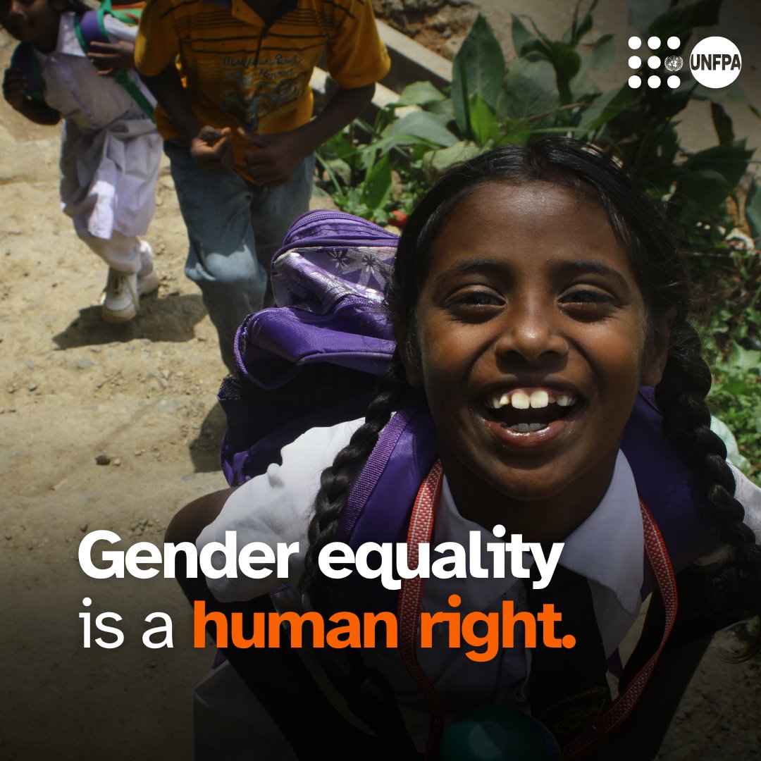 Gender equality is not just an idea. It’s about: 

💜 Dignity — the right to be respected.
💜 Opportunity — to learn, work, and lead.
💜 Rights — to make your own choices and shape your own future.

When women and girls are empowered, entire communities rise. 🌏