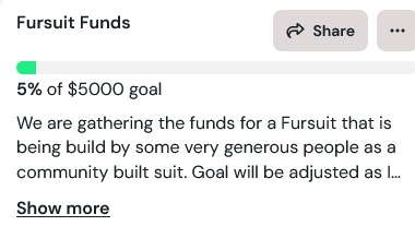 Over the last day a bunch have sent support over, thank you. pretty taken back 

Ive been talking with the maker, and a duct taped dummy needs to happen. If $1000 can be raised before that time I will live stream it and maybe rope the wife to throw things at me to help raise more