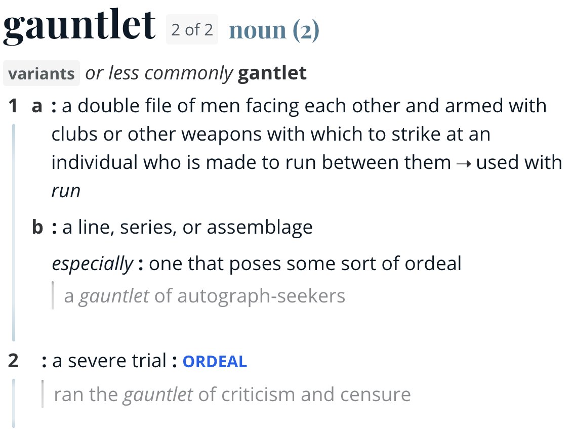 MattHProgrammer's tweet image. Gauntlet is so perfectly the right word for this experience.
@gauntletai  @Austen