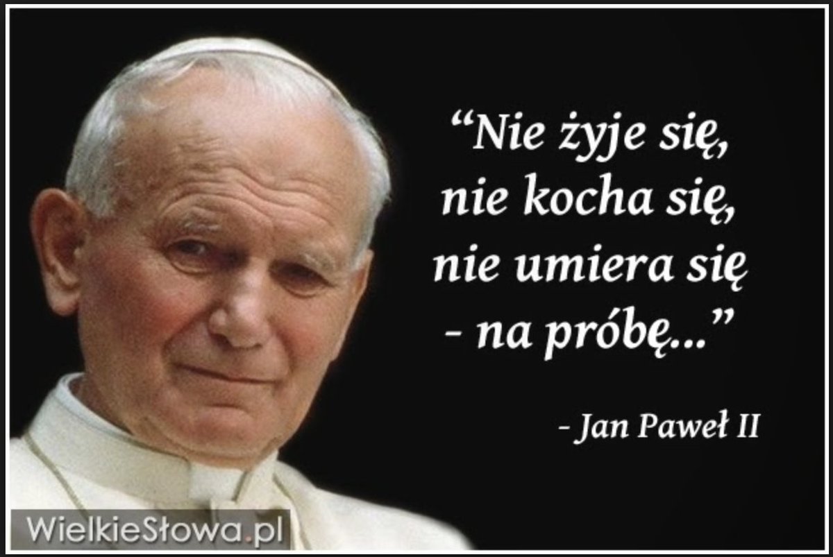 ks. Marek Jan Pytko (@marekjanpytko) on Twitter photo Sługo wybrany, Bóg postawił ciebie
Ponad wszystkimi ludami tej ziemi,
Włożył w twe usta swoje własne słowa
Jakże płomienne.
Byłeś człowiekiem słabym jako inni,
Pan jednak mocą napełnił twe serce;
Szedłeś posłusznie tam, gdzie posłał ciebie
W swoim imieniu.
Kazał ci zwalczać zło Sługo wybrany, Bóg postawił ciebie
Ponad wszystkimi ludami tej ziemi,
Włożył w twe usta swoje własne słowa
Jakże płomienne.
Byłeś człowiekiem słabym jako inni,
Pan jednak mocą napełnił twe serce;
Szedłeś posłusznie tam, gdzie posłał ciebie
W swoim imieniu.
Kazał ci zwalczać zło