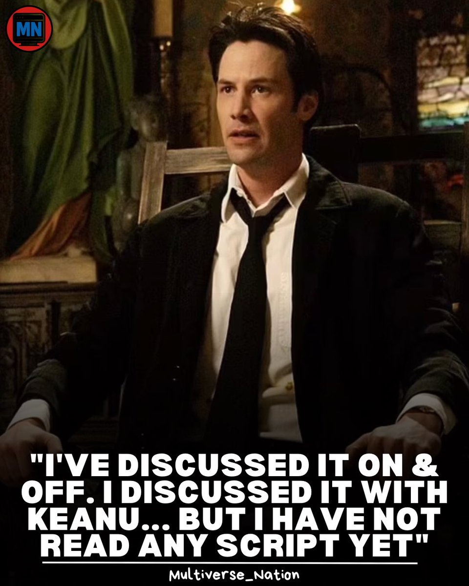 MultiversNation's tweet image. 🚨 James Gunn says he has discussed ‘Constantine 2’ with Keanu Reeves but hasn’t read a script.

Source: @BobaTalks