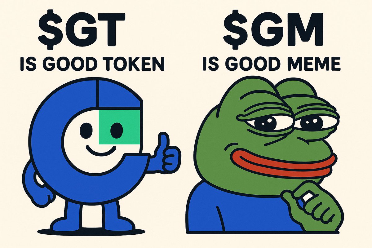 GT 不再孤单， $GM 为伴$GT 是Good Token $GM 是什么？ Good Meme Gate Meme Gate Meme Gate  Money Good Morning CA: 0xfb7a49bd483de0f2ed479f82a3f7f7f53e9e4057 $GM $GT # MemeCoin #GateLayer @GMGateLayer @Gate_Fun @GateLayer @Han_Gate
