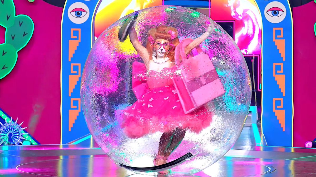 Las nacas gatas de las jueces de la más NyE no entendiendo a Madre Greta, este look se ve increíble #LMD7