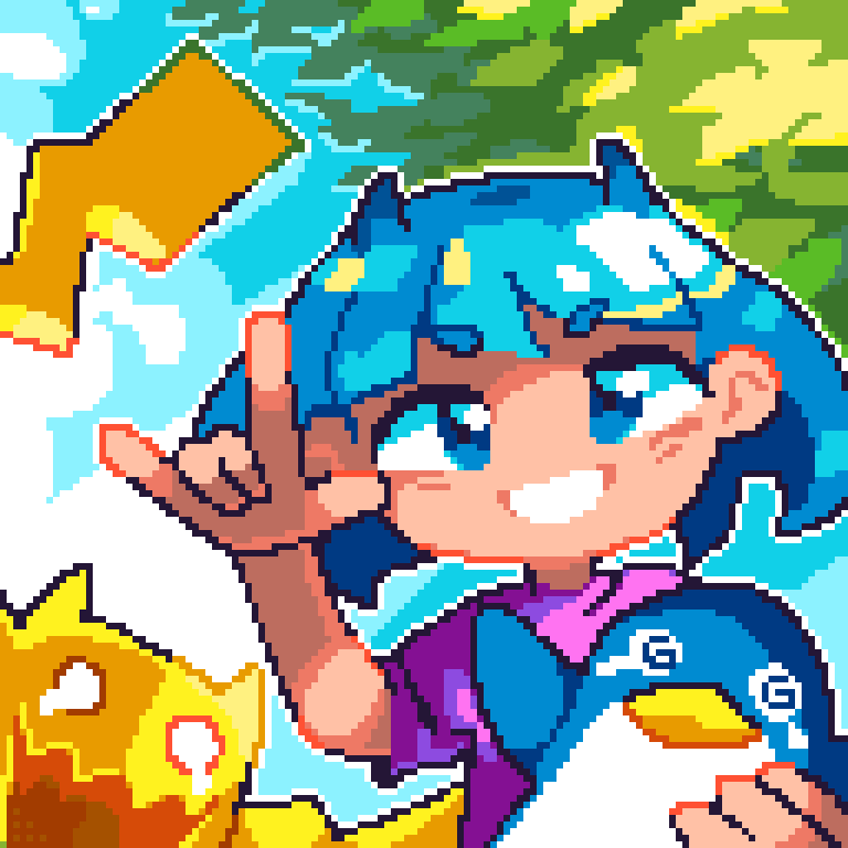 New Day! #pixelart #ドット絵