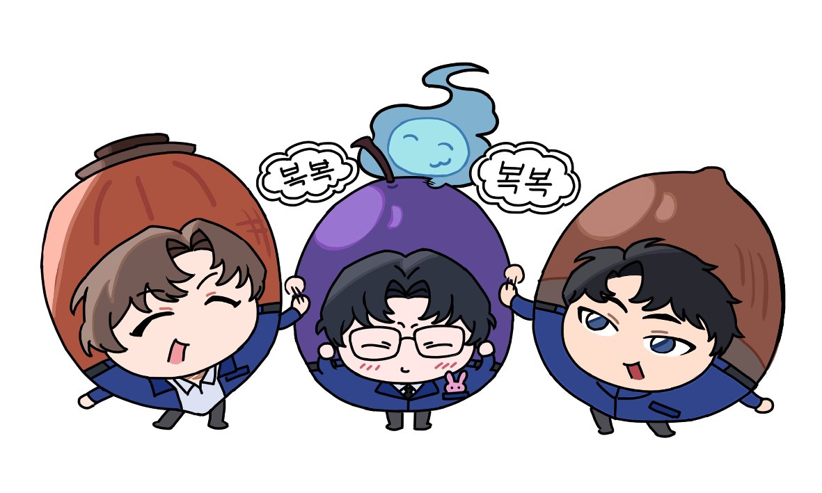 #괴담출근
괴출 현무1팀으로 넣은 커미션~~
완전완전 귀엽게 그려주셨어요
인심좋게 브라운이랑 깨비불과 다른 괴담주민친구들도 함께 넣어주심...🥹🥹🥹