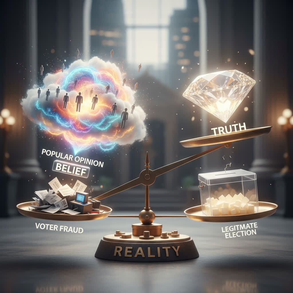 LLMs are to Truth what "voter fraud" is to elections.  Do you agree? disagree? Lets get a respectful argument going!  I am talking about trust as it pertains to intelligence.