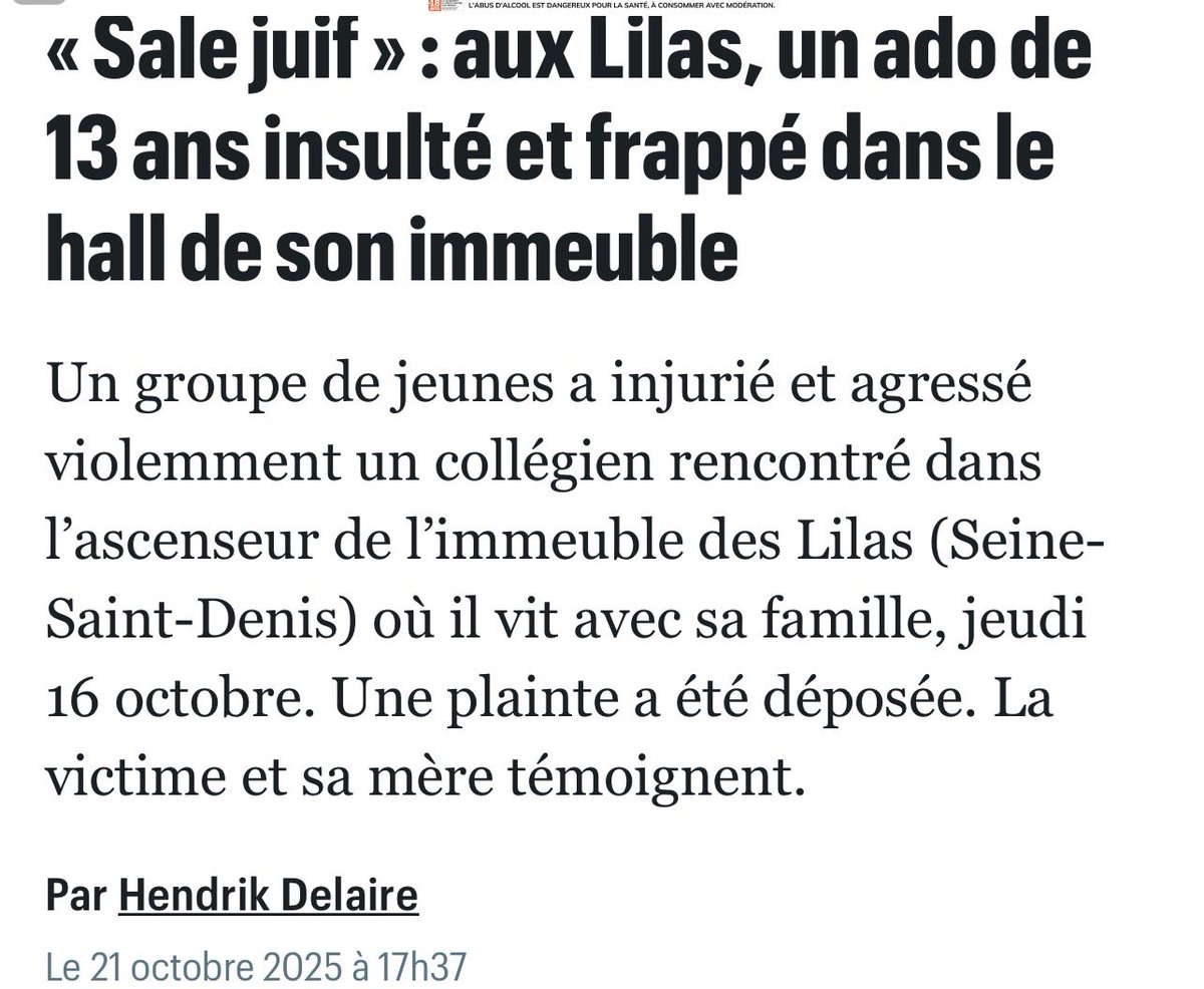 Un groupe de jeunes a injurié et agressé violemment un collégien rencontré dans l’ascenseur de l’immeuble des Lilas (Seine-Saint-Denis) où il vit avec sa famille, jeudi 16 octobre. Une plainte a été déposée. La victime et sa mère témoignent.

Le Parisien
-
13 ans, et il vit