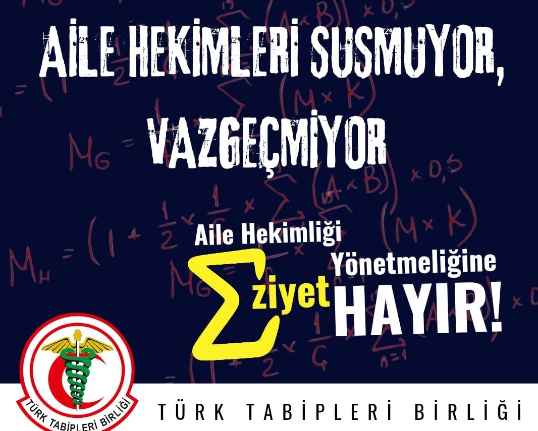 1 yıl içinde <a href="/saglikbakanligi/">T.C. Sağlık Bakanlığı</a> aile hekimliğinde 3 yönetmelik değişikliği yaptı. Şimdi 4. değişiklik hazırlanıyor. Sayın <a href="/drmemisoglu/">Prof. Dr. Kemal Memişoğlu</a> ve ekibi Bakanlığı yönetemediği gibi sağlık sistemini de içinden çıkılmaz hale getirdi. Sistem yap boz tahtasına döndü. #YÖNETEMİYORSUNUZ