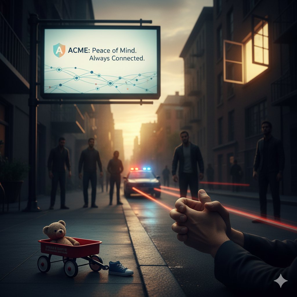 OurOldDad's tweet image. Two kidnappings. One miracle rescue (chipped). One tragedy (unchipped). Lines around the block. That’s the play. I wrote about how they’ll sell child microchips—and how to say no to the default. “Chips for Children.” ourolddad.com/2025/10/chips-…