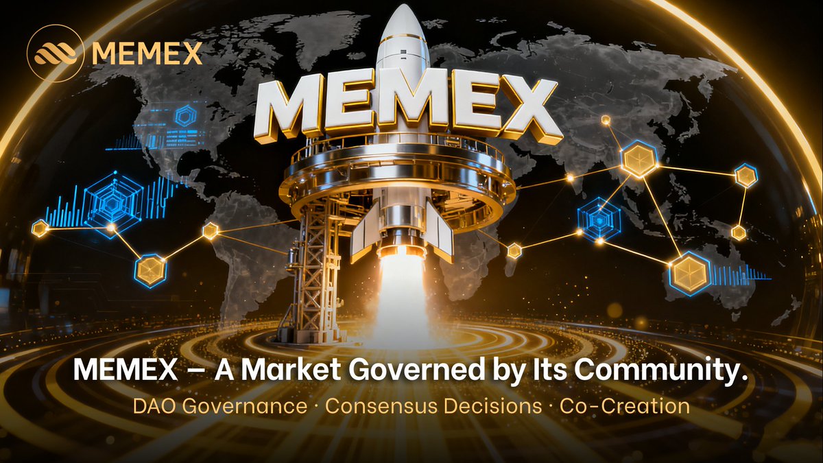 🌐 MEMEX  a market powered by its people.
DAO governance. Consensus decisions. True co-creation.
💠 $MMX turns community into the ultimate driving force. linktr.ee/memexweb3