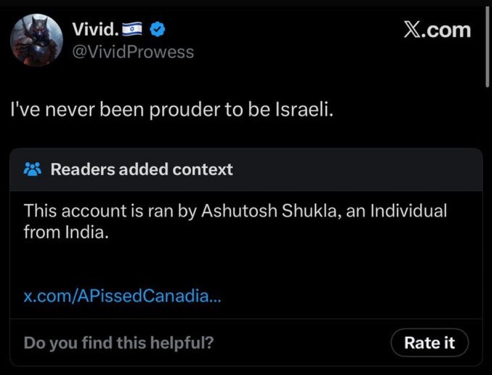Syrian Girl (@partisangirl) on Twitter photo <a href="/ChayasClan/">Chaya’s Clan</a> <a href="/CherylWroteIt/">Eli’s wife 🇮🇱</a> Of course many other popular Zionists accounts on this platform are also fake.
<a href="/NiohBerg/">𝐍𝐢𝐨𝐡 𝐁𝐞𝐫𝐠 ♛ ✡︎</a> and <a href="/VividProwess/">Vivid.🇮🇱</a> .
Now “Nathan” and Gad Saad will be hearing from my lawyers. <a href="/ChayasClan/">Chaya’s Clan</a> <a href="/CherylWroteIt/">Eli’s wife 🇮🇱</a> Of course many other popular Zionists accounts on this platform are also fake.
<a href="/NiohBerg/">𝐍𝐢𝐨𝐡 𝐁𝐞𝐫𝐠 ♛ ✡︎</a> and <a href="/VividProwess/">Vivid.🇮🇱</a> .
Now “Nathan” and Gad Saad will be hearing from my lawyers.
