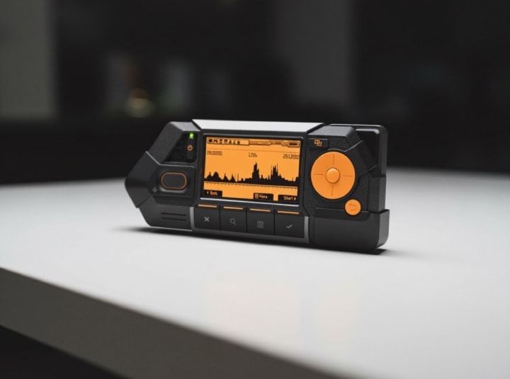 SmartFindsTech's tweet image. ️ Future&apos;s on the table. What mysteries does this sleek tech hold?  #gadgets #tech #innovation