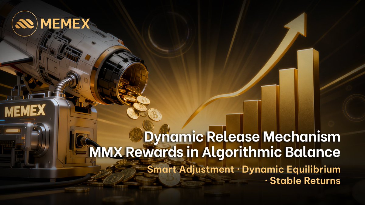 ⚙️ Dynamic release, algorithmic precision.
$MMX rewards adapt in real-time for lasting balance.
📊 Smart adjustment, stable growth, sustainable yield. linktr.ee/memexweb3