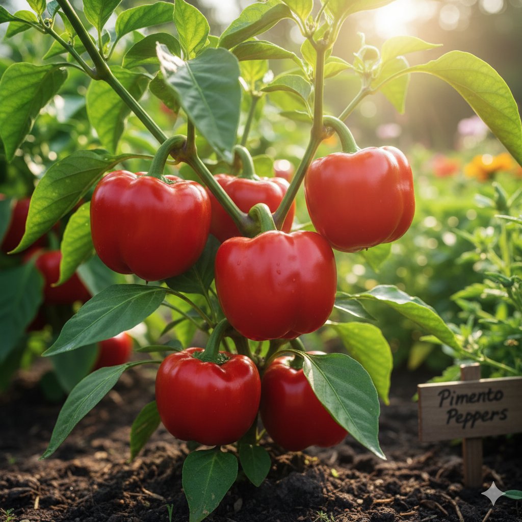 UwicyizaAnaclet's tweet image. The iconic red heart! ❤️ Did you know these are Pimento Peppers?

Famous for stuffing green olives, these sweet, aromatic peppers are also the star of Pimento Cheese and the base for many paprika types. Small but mighty in flavor!

#Pimento #OliveLover #PimentoCheese #SweetPepper