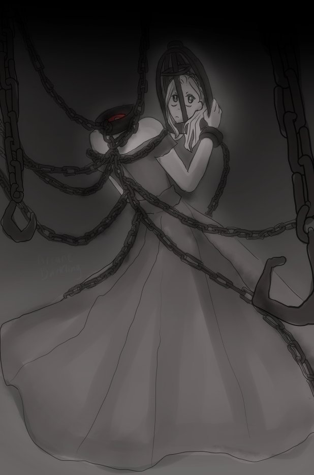 ArcaneDarkling's tweet image. Day 21 - The Cage
#slaytober #slaytober2025 #slaytheprincess