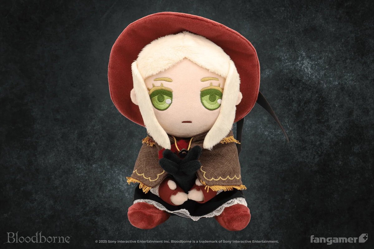 Bloodborne人形 公式 ぬいぐるみ 📢再入荷のお知らせ1 『Bloodborne』の公式グッズ「人形 ぬいぐるみ