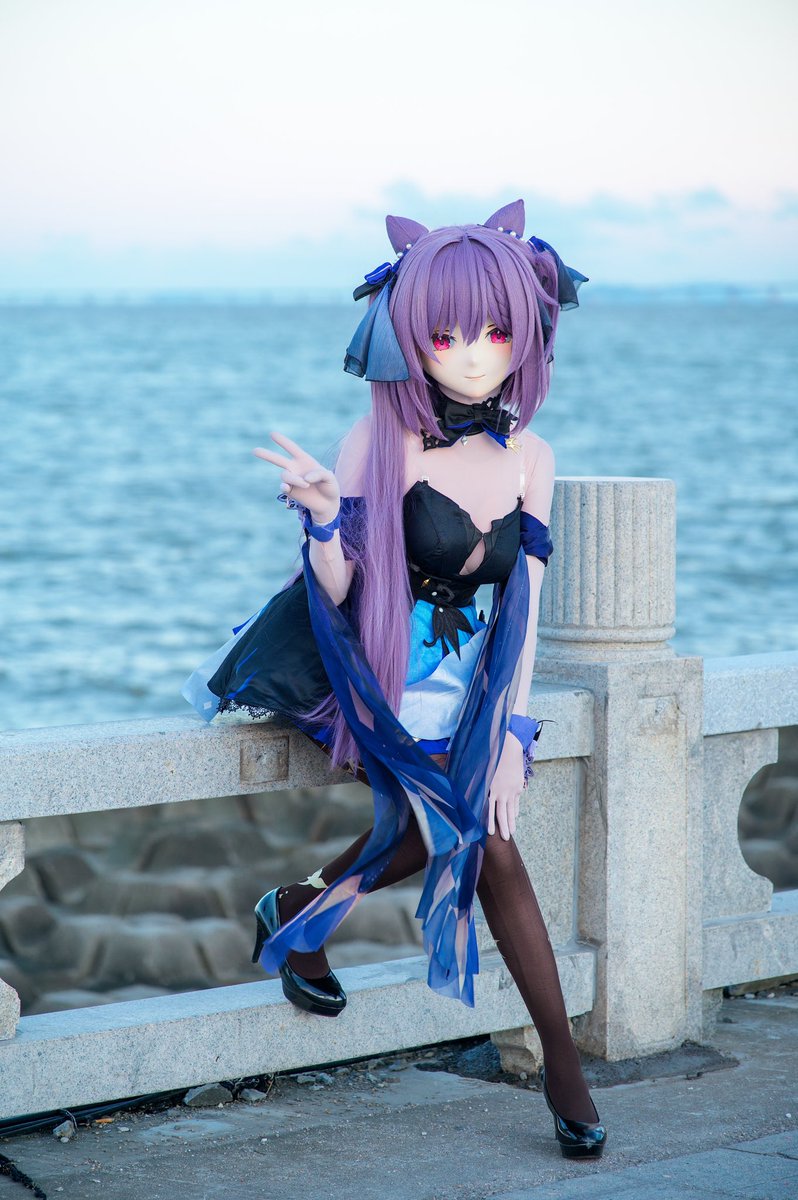 入替小体验✌🏻️
#kigurimi      #着ぐるみ      #GenshinImpact      #刻晴      #Keqing