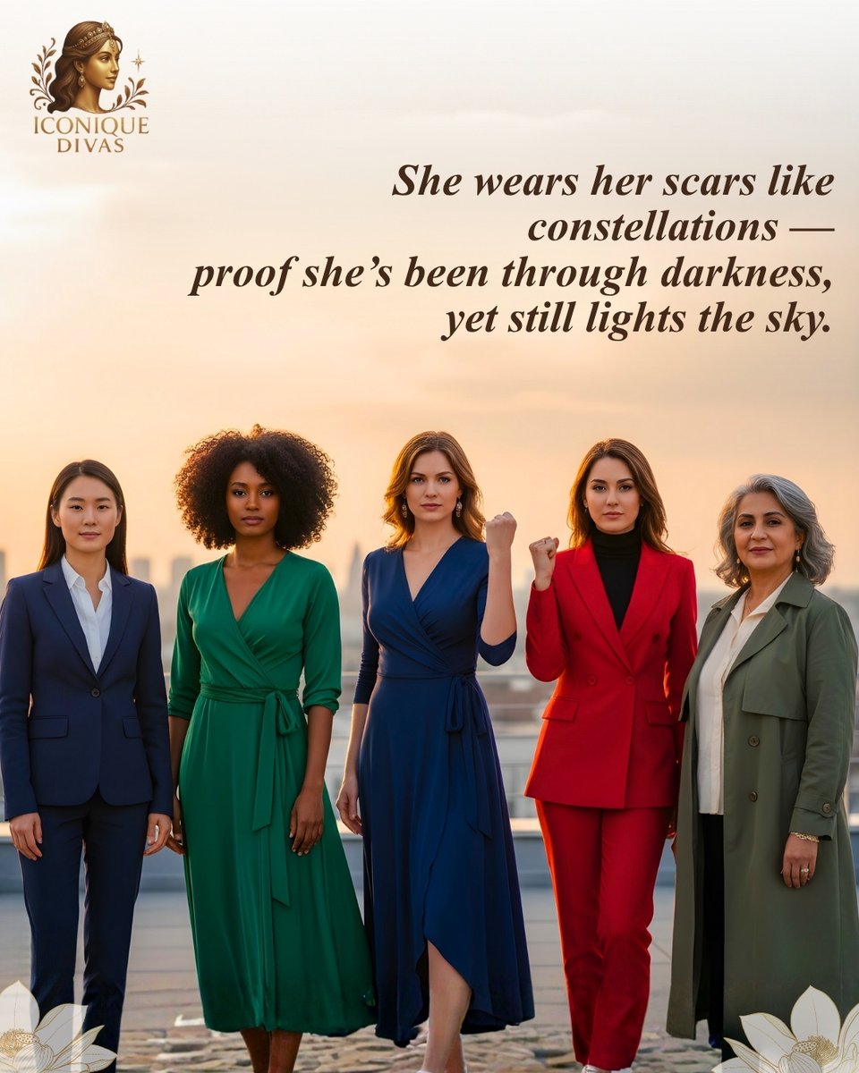 IconiqueDivas's tweet photo. ✨She wears her scars like constellations — each one a story of strength, beauty, and resilience.
She’s not just shining — she is the sky. 💫
.
.
.
#iconiquedivas #SheShines #StrengthInStyle #UnbreakableBeauty #RadiantResilience #HerStoryHerPower https://t.co/rldDg5H5nt