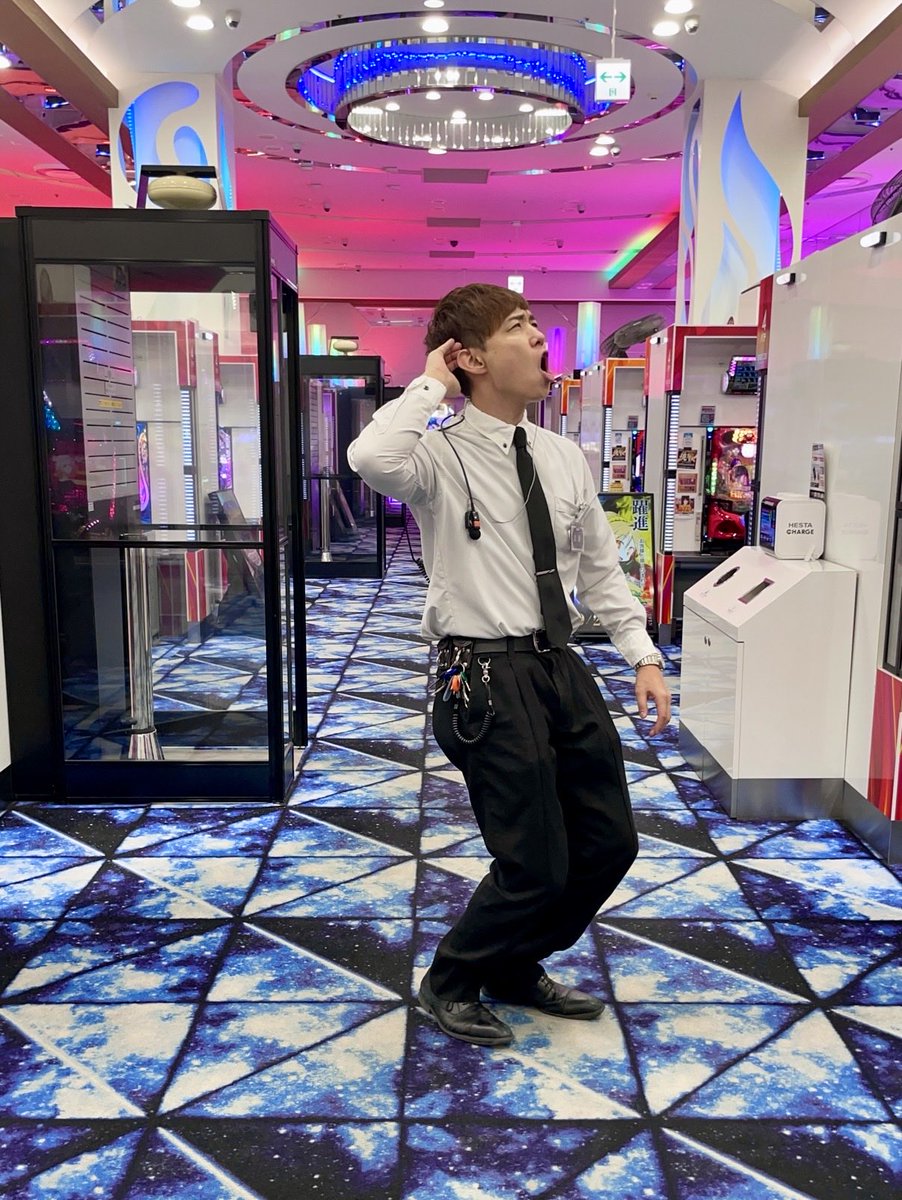 10日振りぶりにホールへ戻ってきてやっt