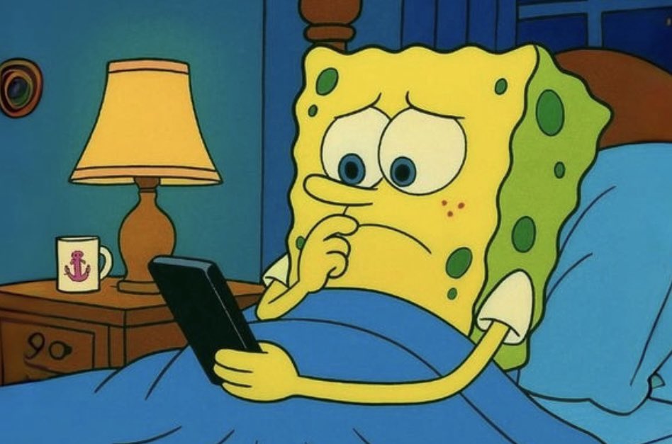 ElPanditaRojo_'s tweet photo. Yo en estos momentos pensando si dormirme o seguir viendo memes https://t.co/0EWgqv2YEG