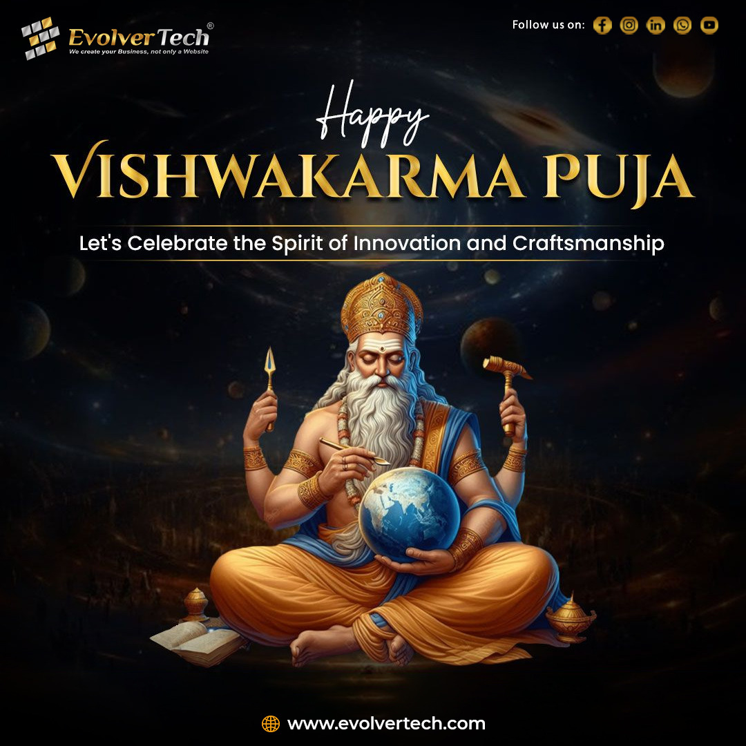 evolver_tech's tweet image. On this Vishwakarma Day, let’s celebrate the divine creator of craftsmanship and innovation. 🔧
Happy Vishwakarma Day 🙏⚙️

📲  Call us: +91 99882-71092, +91 77103-47001
👉 Visit us: evolvertech.com
#VishwakarmaDay #DivineCreator #Craftsmanship #Innovation #WorkWithPride