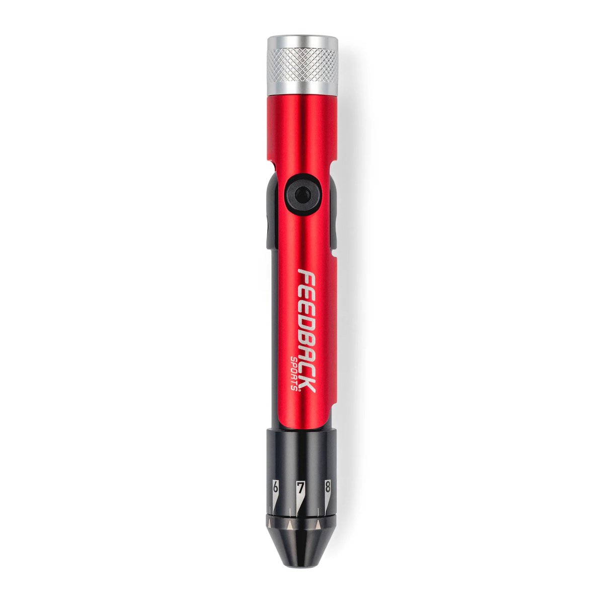 MizutaniBicycle's tweet photo. FEEDBACKSPORTS 
Range Twist Torque Wrench
価格10,780円（税込）
スリムなボディは、収納時はコンパクトに、使用時には握りやすいTハンドル形状に展開。6種類のビットで10サイズのボルトに対応します。
2〜8Nmの範囲で、直感的に読み取れるレーザー刻印のインジケーターにより、希望のトルクを素早く適用可能。プリセット操作は不要で、Range Twist はスマートかつ正確なトルク管理を実現します。