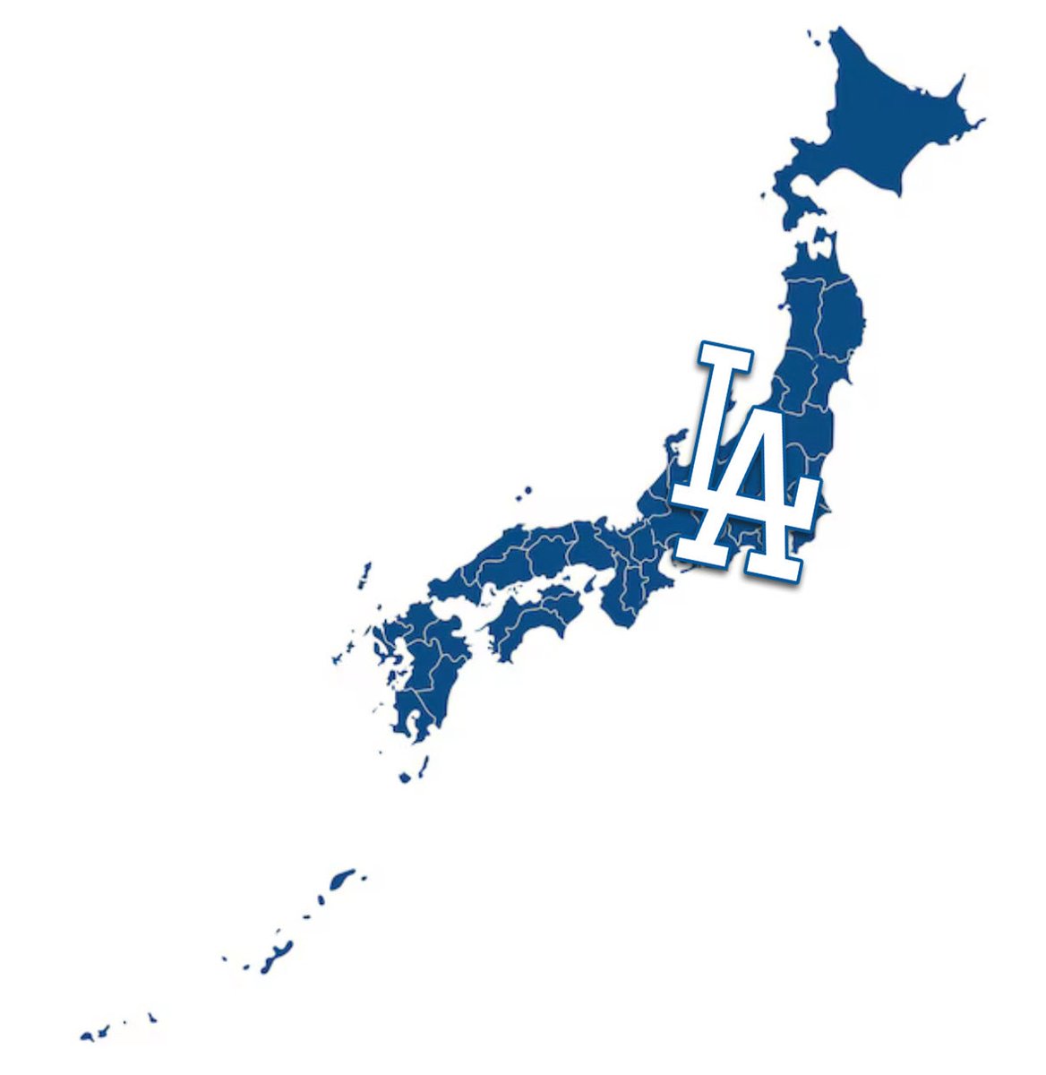 Nate (@dodgernate) on Twitter photo A map of who Japan is rooting for in the World Series A map of who Japan is rooting for in the World Series