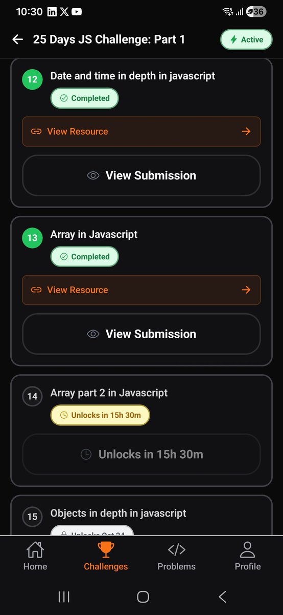 Aditya989746994's tweet image. ✅ Day 13 of the #MasterJiChallenge completed!
Arrays in JavaScript
Arrays store multiple values in one variable .
Common methods:-
push() / pop() – add or remove from end
shift() / unshift() – add or remove from start 
@ChaiCodeHQ #JavaScript #LearnInPublic