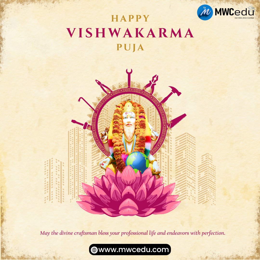 cedu_mw's tweet image. 🛠️ May Lord Vishwakarma bless you with creativity, skill, and success! 🌟
Celebrate the divine creator who inspires every innovation. 🙏
Happy Vishwakarma Jayanti! 💛
📲Call for more information - 80543-85544
#basiccomputerskills #learnexcel #advancedexcel #htmlcourse #mwcedu