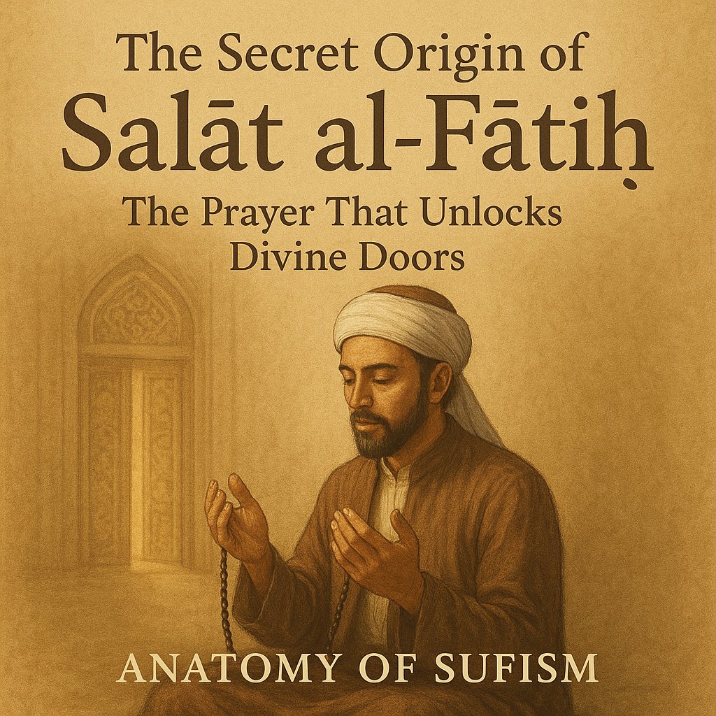 The Secret Origin of Salāt al-Fātiḥ — The Prayer That Unlocks Divine Doors

By: Anatomy of Sufism 
___

A short thread on one of the most powerful prayers upon the Prophet ﷺ
🧵