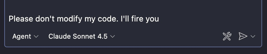 charae_keow's tweet image. When mf keeps updating your code despite you explicitly telling it not to