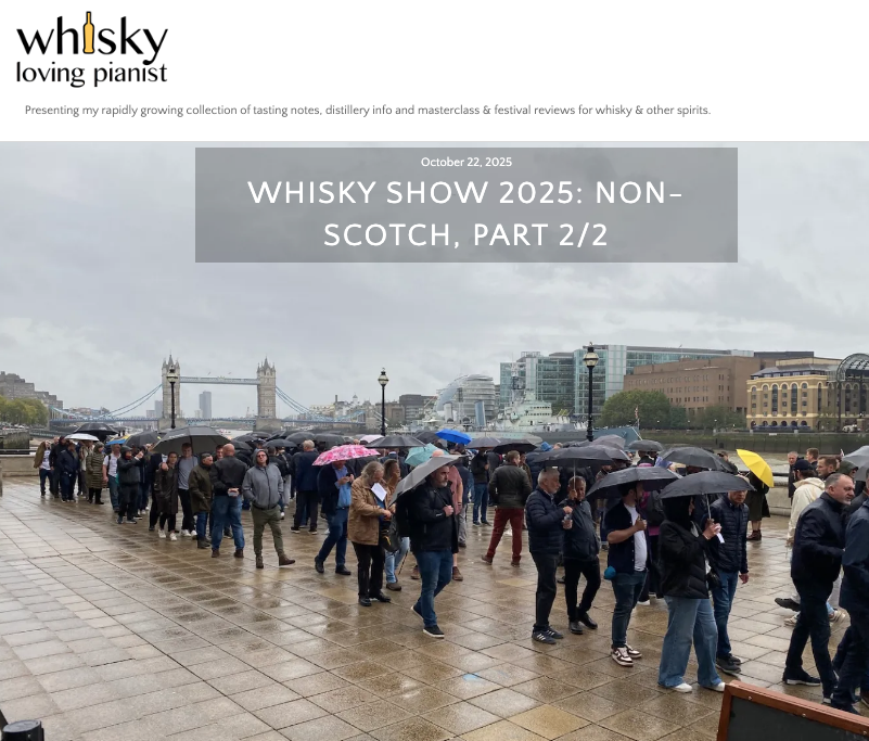 whiskypianist's tweet photo. Latest post is up
https://t.co/dvcOuaAFHN
.
#whiskylovingpianist #thewhiskyshow #thelondondistillerycompany #spiritofyorkshire #fileybay #decadentdrinks #whitepeak #wireworks #theheartcut #thomsonwhisky #cardrona #wildturkey #jameson #irishwhisky #englishwhisky #dram #yellowspot https://t.co/YKuCfZT3Za