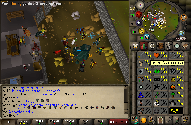 Cold_HamOSRS's tweet image. 50m Mining