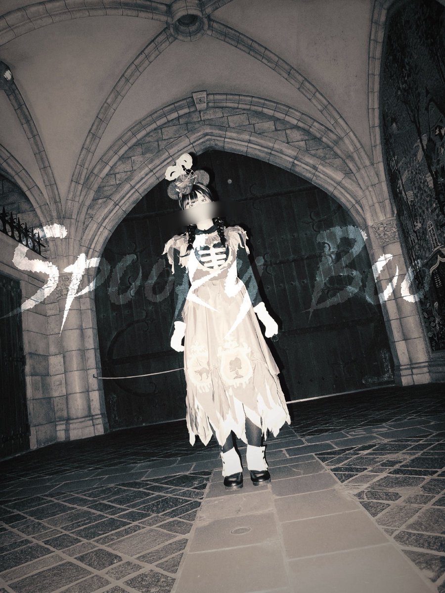 心霊写真みたいな素敵なお写真撮っていただいたので見て👻