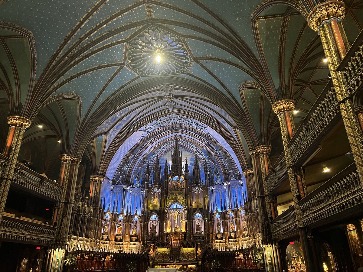 amazonedu67's tweet photo. La basilique Notre Dame de Montréal 
Une basilique surprenante et absolument magnifique #BasiliqueNotreDameDeMontréal #Montreal #Canada #Splendide https://t.co/Xbs2WMdJql